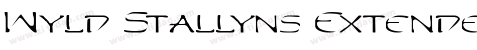 Wyld Stallyns Extended字体转换